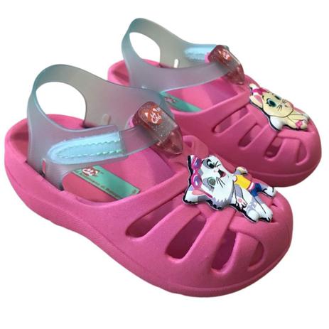 Sandália para Menina Personagem Baby Babuche Grendene Kids 22545 Infantil  Feminina Para Criança - Babuche / Clog Infantil - Magazine Luiza