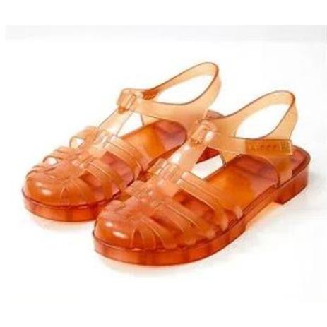 sandalias de plástico