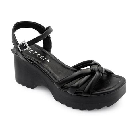 Sandalia Plataforma Feminina Casual Tratorada Ramarim 2145204 - Sandália  Feminina - Magazine Luiza