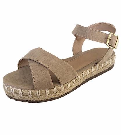 sandalias plataforma baixa