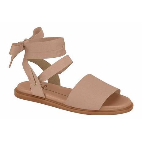 espadrille rasteira de amarrar