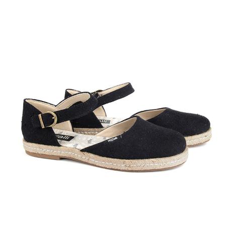 sandália rasteira espadrille feminina