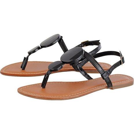 sandalia rasteira bolas