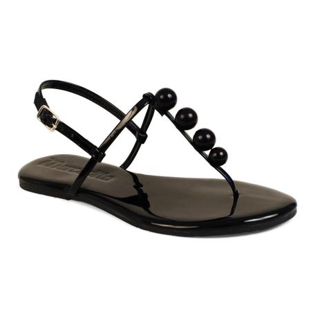 sandalia rasteira bolas