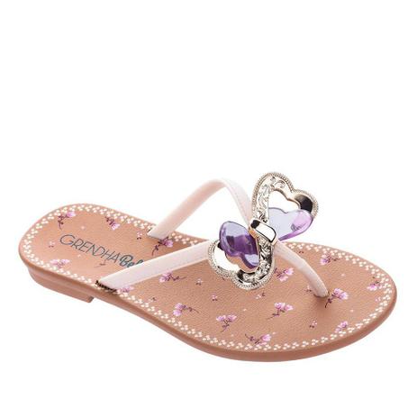 rasteirinha grendha infantil