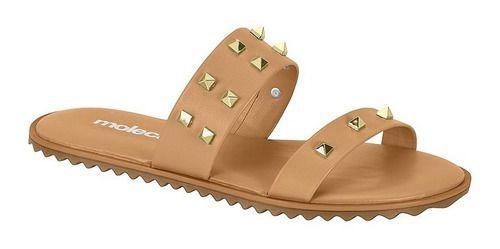 Sandália Moleca Rasteira Conforto Rosa - Calçapé Calçados