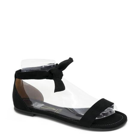 sandalia rasteira vizzano camurça