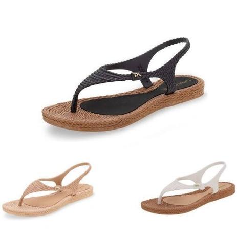 Sandália Rasteirinha Vegana Terra \u0026 Água Feminina - Rasteirinha Feminina -  Magazine Luiza