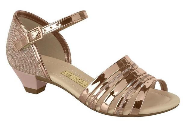 sandalia para festa infantil