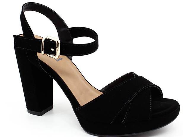 sandalia salto bebece