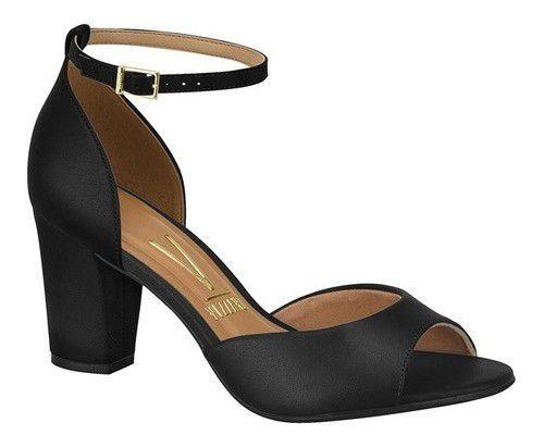 Sandalia Salto Bloco Feminino Vizzano - Sandália Feminina - Magazine Luiza