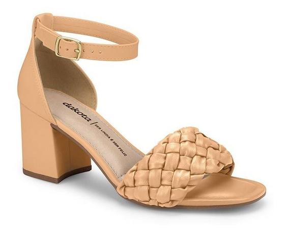 Sandália Salto Bloco Médio Feminina Dakota - Z7042 - Sandália Feminina -  Magazine Luiza