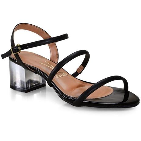 Sandalia transparente vizzano Clearance