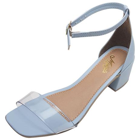 Compre! SANDÁLIA DE BEBÊ AZUL CELESTE COM PEROLAS STAR. Corra!
