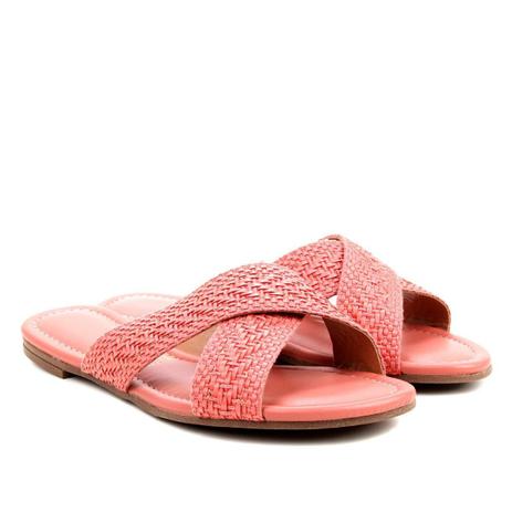 sandália slide vizzano