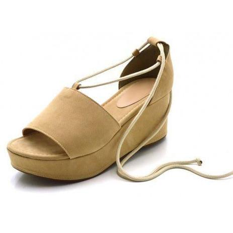 Sapato Social Feminino Scarpin Salto Baixo Anabela Liso Ortopédico Palmilha  Conforto - 7014.200 - Banana Shock Calçados