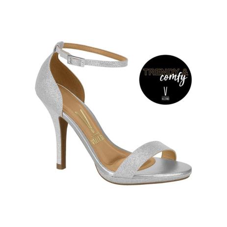 sandalia social prata