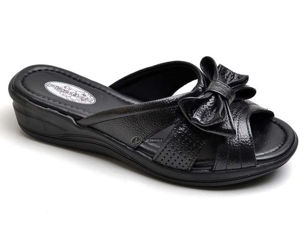 Sandalia Tamanco Conforto Anatomico Ortopedica Preto - Pizzaflex Menor preço em Sandalia Tamanco Conforto Anatomico Ortopedica Preto - Pizzaflex
