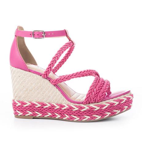 Sandalia Anabela De Couro T0681 Tanara (09) em Promoção | Ofertas na  Americanas