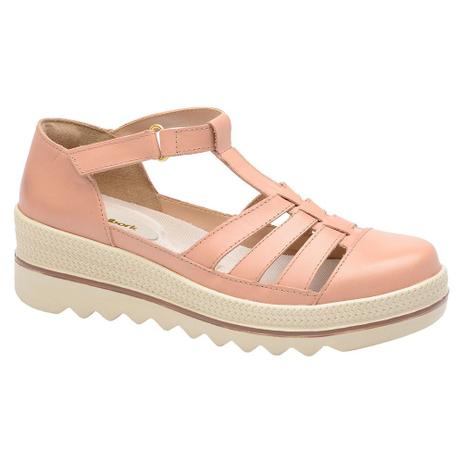 Sandália Tênis Feminina Malbork Couro Rose Salto Alto 3913 ROSA - Sandália  Feminina - Magazine Luiza