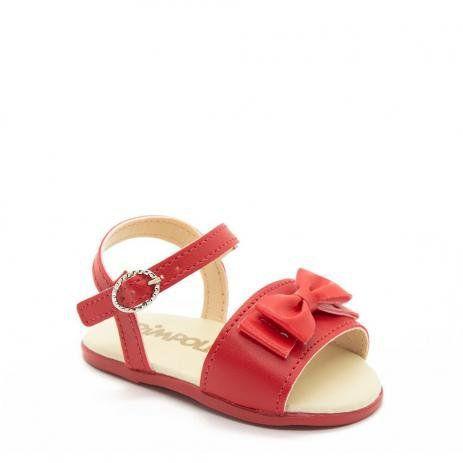 sandalia pimpolho vermelha