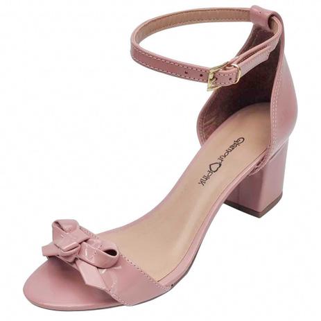 Sandália Verniz com Laço Frontal - Rosa Bebê - Glamour Pink - Sandália  Feminina - Magazine Luiza