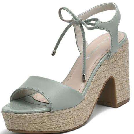 Sandália Via Marte Verde Lima Vinil