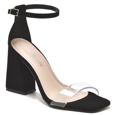 Sandália Via Marte Salto Grosso Vinil Nobuck 21-18802-01 - Outros Moda e  Acessórios - Magazine Luiza