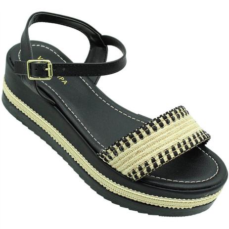 sandalia flatform via scarpa