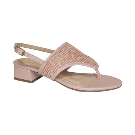 Sandália Via Uno Salto Baixo Feminina 2980 Rosa Conforto - Sandália  Feminina - Magazine Luiza