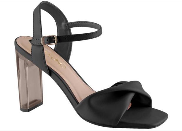 Sandalia Via Uno Salto Transparente Casual 530006 Feminino - Sandália  Feminina - Magazine Luiza