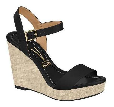 Sandália Vizzano Anabela Pelica - Sandália Feminina - Magazine Luiza