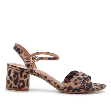 Sandália Vizzano Animal Print Onça Feminino - Sandália Feminina - Magazine  Luiza