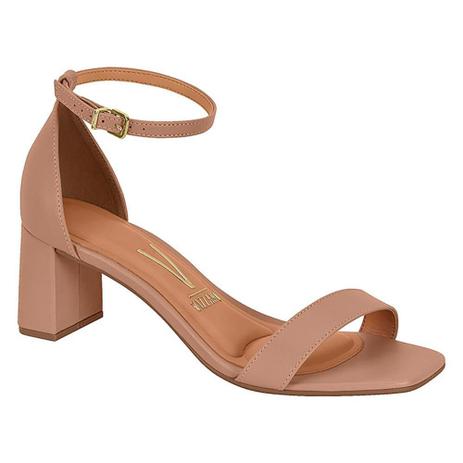 Sandália Vizzano Bico Quadrado Salto Alto Feminina - Sandália Feminina -  Magazine Luiza