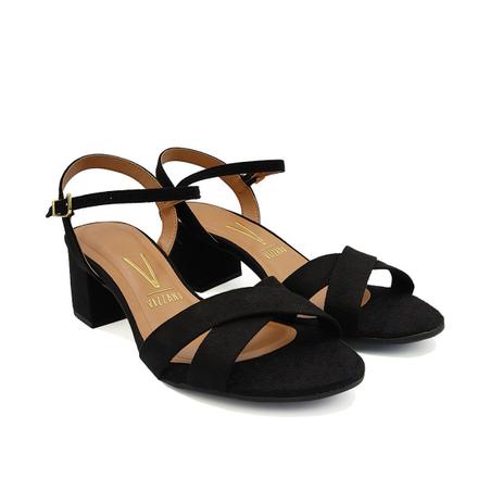 Sandalia Vizzano Camurca Preto Salto Baixo 6291.927 - Outros Moda e  Acessórios - Magazine Luiza