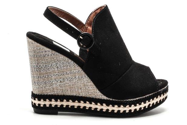Sandália Vizzano Espadrile Anabela Camurça Feminina 62834046 - Sandália  Feminina - Magazine Luiza