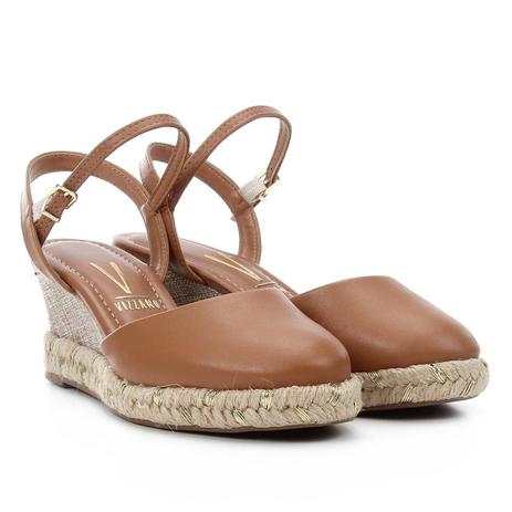 sandália vizzano espadrille preta