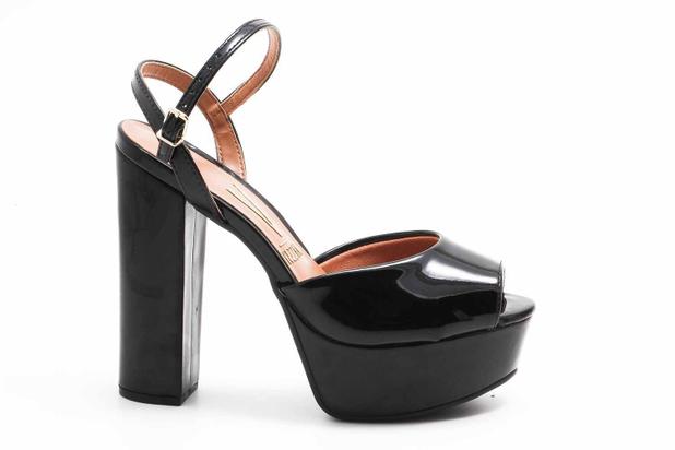 Sandália Vizzano Feminino Salto Meia Pata Verniz 6282100 - Sandália  Feminina - Magazine Luiza