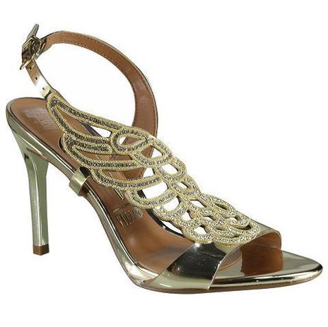 Sandália Vizzano Metal Glamour Dourado 6323.101 - Outros Moda e Acessórios  - Magazine Luiza
