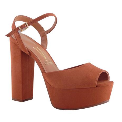 sandália da vizzano salto alto