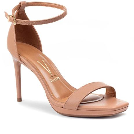 sandalia salto fino vizzano nude