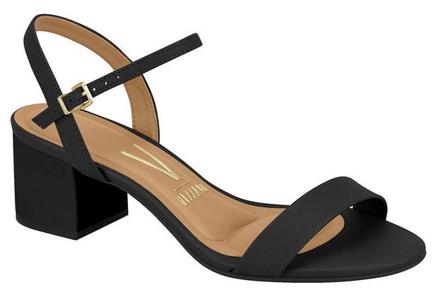 sandalia de salto grosso pequeno