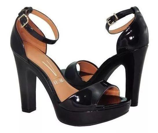 sandalia vizzano meia pata verniz