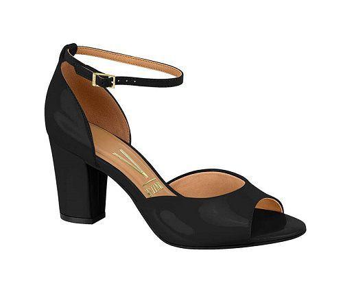 Sandália Vizzano Salto Médio Pelica Preto 6262.406 - Outros Moda e  Acessórios - Magazine Luiza