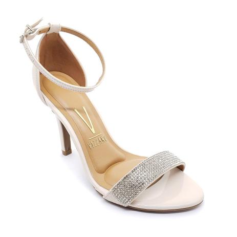 Sandália Vizzano Social Verniz Strass - Sandália Feminina - Magazine Luiza