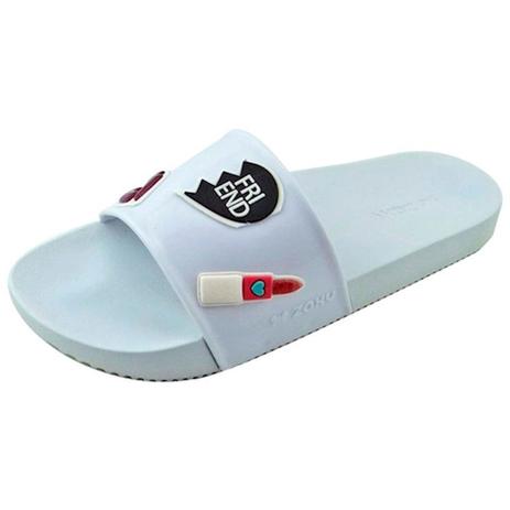 sandalia zaxy branca