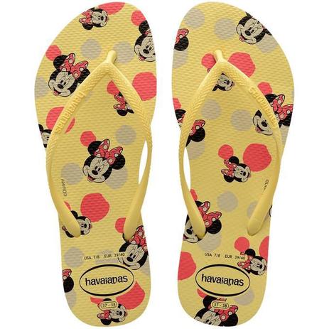 Havaianas slim disney amarelo limao Clearance