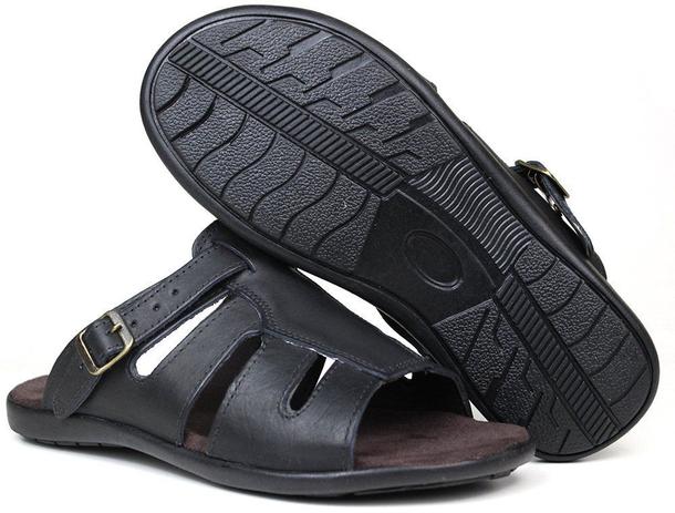 Sandálias Masculina Macia Anti-stress Couro 900 Chocolate - B2C Shoes é boa?
