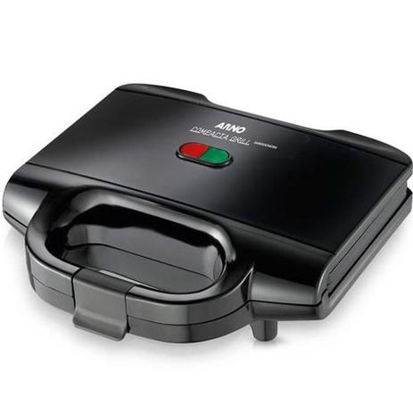 Sanduicheira Arno Compacta Grill Preta SACP - 220V Menor preço em Sanduicheira Arno Compacta Grill Preta SACP - 220V