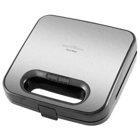 Sanduicheira e Grill Britânia Maxx Inox 750W com Chapa Antiaderente BGR08IP - BRITANIA é boa?